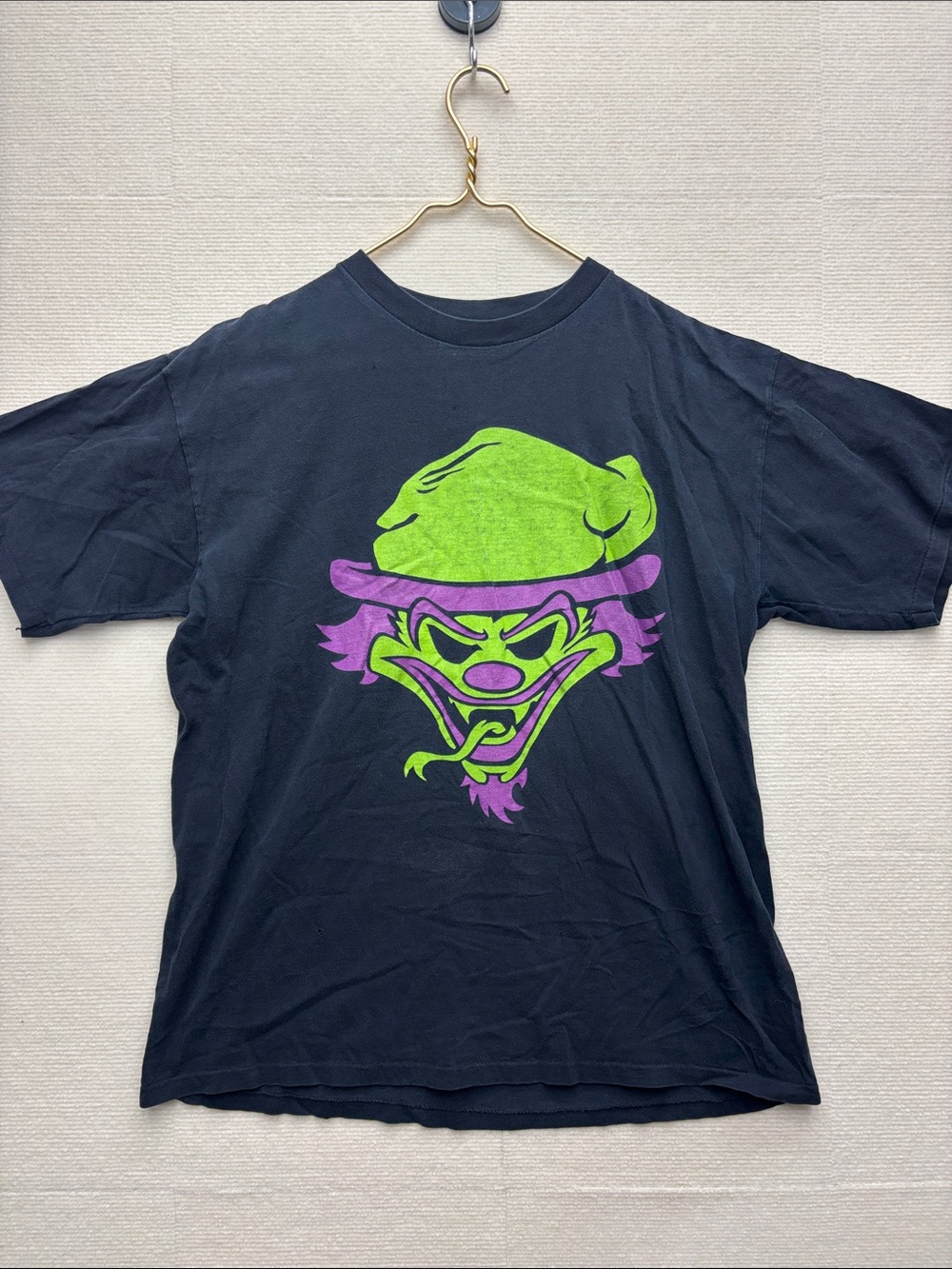 Insane clown posse riddle box Black vintage Tee Clown Graphic